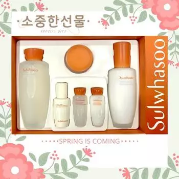 Sulwhasoo 2024 новейший подарочный набор типа Consonant 2 в подарочной упаковке (Доставка в тот же день), 1 комплект