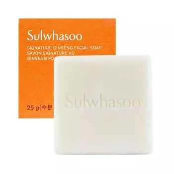 [Sulwhasoo] Фирменное женьшеневое мыло для лица 25 г x 5 шт.