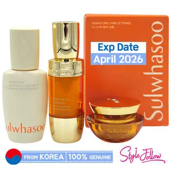 [SULWHASOO] Фирменный уход (Включить 3 предмета)