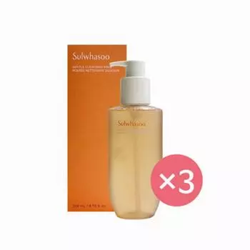 Sulwhasoo Gentle Cleansing Foam, 200 мл, 3 шт.