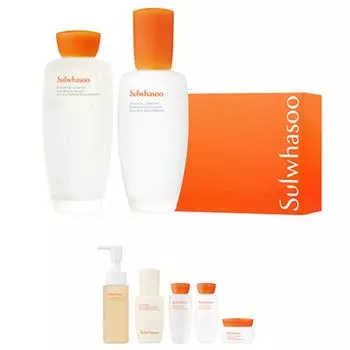 Sulwhasoo Jaumsu + эмульсия Jaum + нежная очищающая пенка + сыворотка для первого ухода + вода Jaumm + эмульсия Jaum + набор укрепляющих кремов