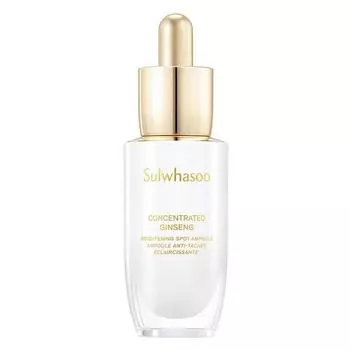 Sulwhasoo Концентрированная обновляющая ампула с женьшенем, осветляющая