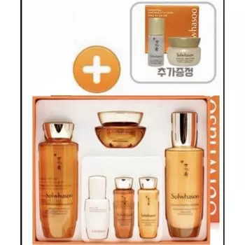 Sulwhasoo Концентрированный обновляющий женьшень 2 типа Специальный набор Концентрированный обновляющий крем с женьшенем 10 мл Укрепляющий крем 5 мл