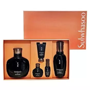 Sulwhasoo Men Bonyun Routine набор из 2 предметов для мужчин 2 типа + внутренняя очищающая салфетка, 2 типа Bonyun + внутренняя очищающая салфетка, 1 шт.