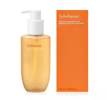 [BLACKPINK Rose Cleansing Foam] Sulwhasoo Gentle Cleansing Foam 200 мл + пробник 6 шт.