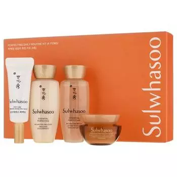 Sulwhasoo Perfecting Daily Routine Kit 4 items +RANDOM GIFT