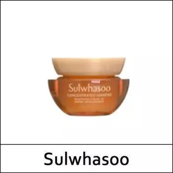 [Sulwhasoo] (воли) Концентрированный обновляющий крем с женьшенем EX Classic 10 мл / Мини-размер / (SG)