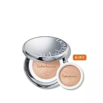 Sulwhasoo Совершенствующая кушон Airy (основной продукт 15 г + запасной 15 г),Корейская косметика, КПОП 11C1