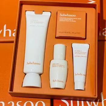 Sulwhasoo UV Daily Tone Up Sunscreen Multi Ptotection Set 4 Items+RANDOM GIFT