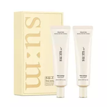 SUM37 Крем для рук Time Energy, двойной набор 60 мл