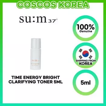 sum37 Time Energy Bright Clarifying Toner 5 мл x 10 шт. 5ml x 10pcs