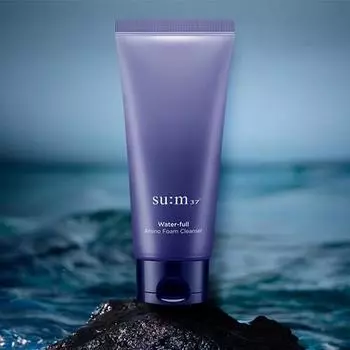 Sum37 Водонасыщенная очищающая пенка с аминокислотами 200 мл #200ml