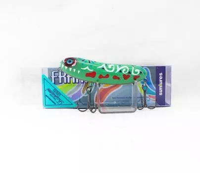 Sum Lures Frank Sam 70 мм плавающая приманка Crazy Fish мятно-зеленого цвета (9842)