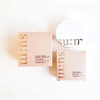 Sum Sun Away Охлаждающее Солнце CC EX (основной продукт + пополнение), 1 набор, 15г