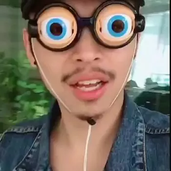 Сумасшедшие глаза, очки, игрушки, товары для вечеринок для взрослых, забавные шалости, подарки на Рождество, день рождения, пластиковые очки, новинка, игрушки чёрный