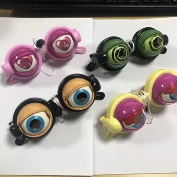 Сумасшедшие очки, новые странные игрушки-пародии, селфи-видео, забавные скульптуры из песка, игрушки, декор для вечеринки, аксессуары, тянуть веревку, подмигивать, подарки для детей