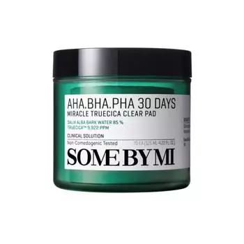 Sumbaimi/ Aha Baha Paha 30 Days Miracle Trucica Clear Pad 125 мл, 70 шт., 1 набор