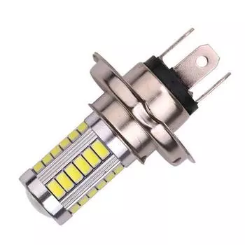 Sumg H4 5630 33SMD Автомобильный комплект светодиодных фар Авто Лампы Передние противотуманные фары Лампа белая серебряный