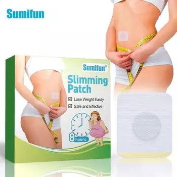 Sumifun 10 шт. пластырь для похудения наклейки китайский медицинский пластырь сжигание жира похудение пупок пластыри для похудения K05401 10PCS/box
