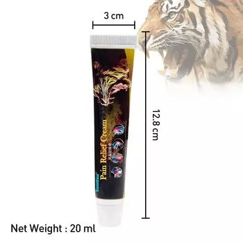 Sumifun Черный тигровый бальзам, мазь для лечения ревматоидного артрита, облегчение боли в поясничном отделе позвоночника, крем, китайский медицинский пластырь 20g