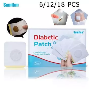 Sumifun Диабетический пластырь Натуральный травяной пластырь
