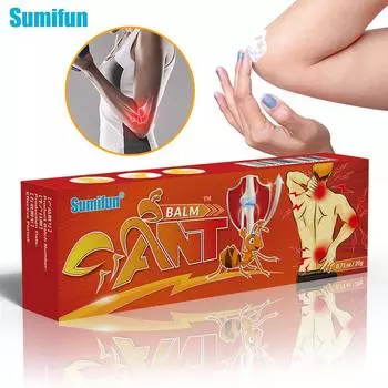 Sumifun мазь для облегчения боли в локтях и коленях шеи, рук, ног и суставов, массажный крем 20g