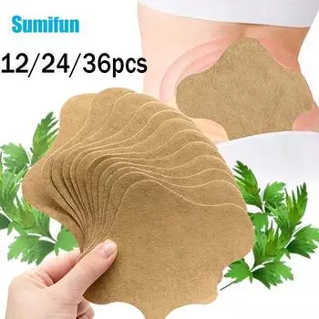 Sumifun обезболивающий пластырь для суставов шейного отдела тела, спины, поясничного отдела позвоночника, наклейка, пластырь 12pcs/1bag