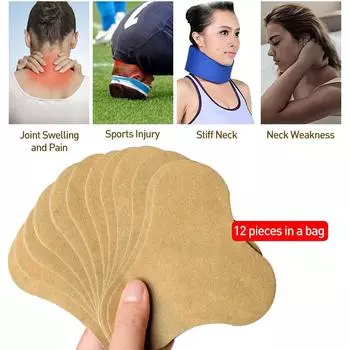 Sumifun обезболивающий пластырь, шейный спондилез, тело, спина, поясничный отдел позвоночника, наклейка, ревматоидный артрит, полынь, пластырь 12PCS