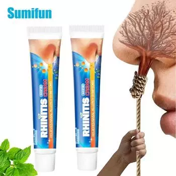 Sumifun Rhinitis Nose Cool Herbal Ointment 20g Chronic Sinusitis Cream Nasal Ointment Nose Refresh Nose Conservation Anti-Pruritum