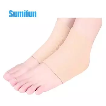 Sumifun Защита пятки для катания на коньках Силиконовый чехол для пятки Защита ног