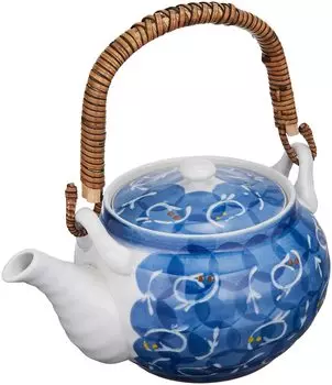 Sumihajiki Kyoka Earthenware Teapot 4 Capacity 625ml Tea strainer included 68496 No. approx.