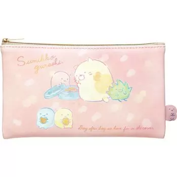 Sumikko Gurashi Flat Pouch Cat CA44804 San-X