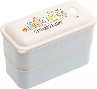 Sumikko Gurashi Fluffy 2-уровневый ланч-бокс KA13102 San-X