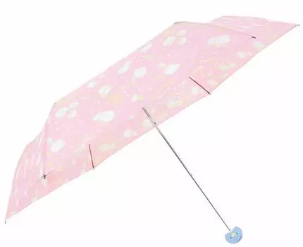 Sumikko Gurashi Folding Umbrella Penguin Ice Light Pink Die-cut (Genuine)