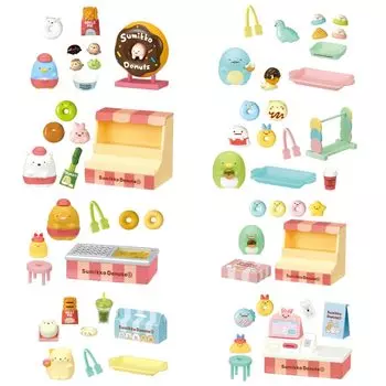 Sumikko Gurashi Freshly Sumikko Donut 1BOX Approximately H115 x W70 x D50mm Made of ABS Re-ment San-X Fried PVC,