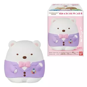 Sumikko Gurashi Friends 4 типа набор Bandai Candy Toy [8 (полный полный)]