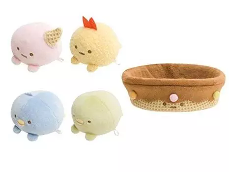 Sumikko Gurashi Pen Pen Мороженое Блестящая плюшевая игрушка-подражатель