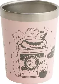 Sumikko Gurashi Stainless Steel Tumbler S KA15304 Pink розовый