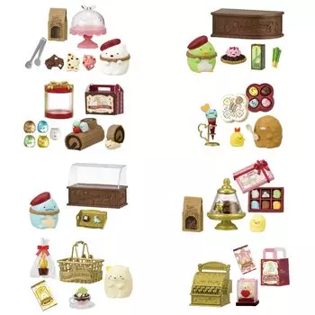 Sumikko Gurashi SUMIKKO CHOCOLATERIE 1 КОРОБКА, примерно В115 x Ш70 x Г50 мм Изготовлен из АБС-пластика, повторного ПВХ San-X,