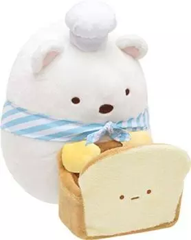 Sumikko Gurashi Sumikko Pankyoshitsu Multi Stand Plush Polar Bear