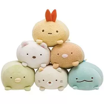 Sumikko Gurashi Super Mochi Mochi Plush Set of 6 San-X