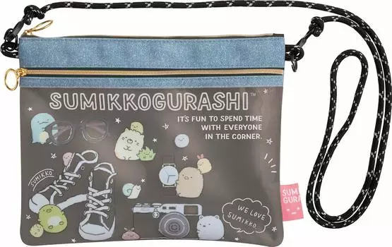 Sumikkogurashi Джинсовая фабрика Sumikkode Коллекция Sumikkogurashi Сакоче с чучелом Тенори CU84201