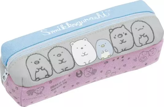 Sumikkogurashi Polar Bear Friend Twin Pen Pouch