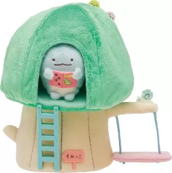Sumikkogurashi Sheen Плюшевая игрушка Деревянный домик