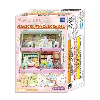 Sumikkogurashi Sumikko Mole House 10 шт. игрушки-конфеты/жвачка (Сумиккогураши)