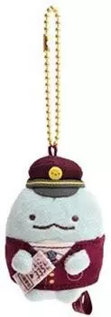 Sumikkogurashi x Hankyu Railway hanging stuffed toy lizard