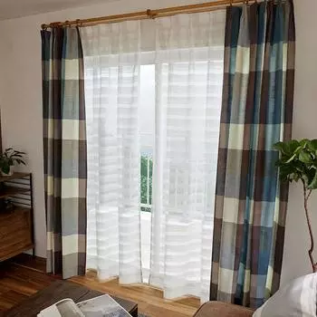 Suminoe Couche Lace 100 x 176 1 G1028 Curtain, cm, White, Panel, кремовый