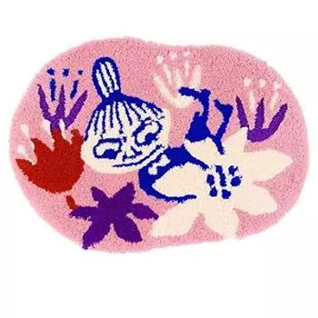 Suminoe Mat Pink 55 x 75cm Moomin Kobana Mat 14300583