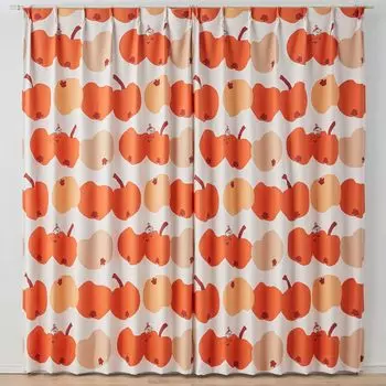 Suminoe MOOMIN Ringo Gaburi Портьера 1 шт. 100 x 200 см ИЛИ 323-75999 оранжевый