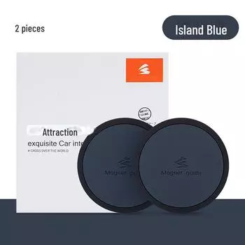 Sumitap 40 мм круглый силиконовый магнитный автомобильный держатель для телефона с универсальным железным листом